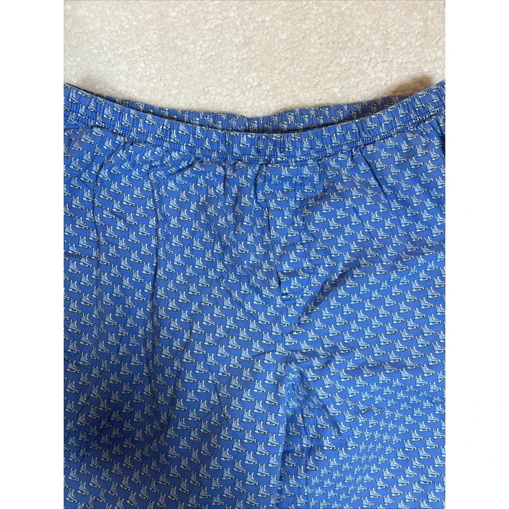 Vineyard Vines by Shep & Ian Pajama Bottoms Pants Large With Skate Shoe Design
